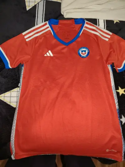 Camiseta roja selección chilena Adidas - miniatura 1
