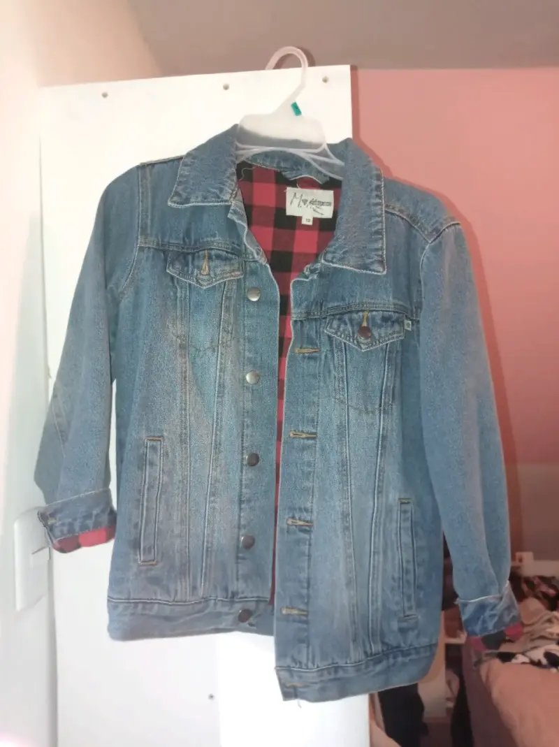 Chaqueta de mezclilla para niño talla 12