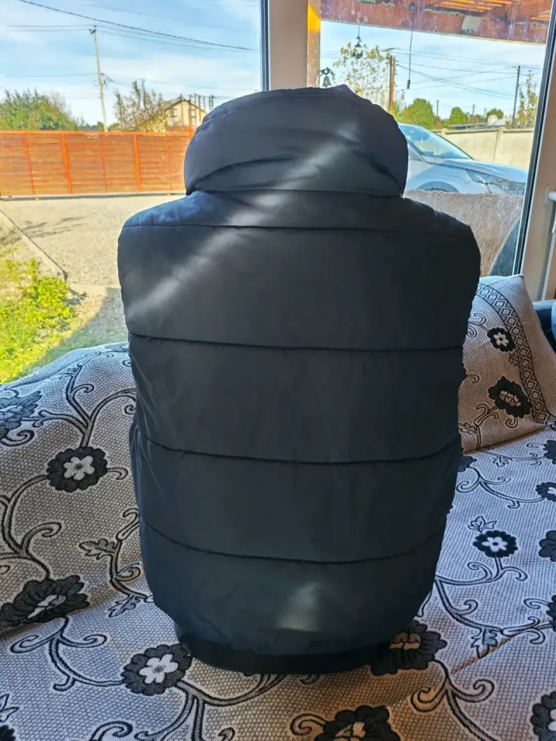 Chaqueta  acolchado negro para hombre - 2