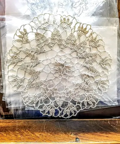 Tapete de crochet hecho a mano - miniatura 5