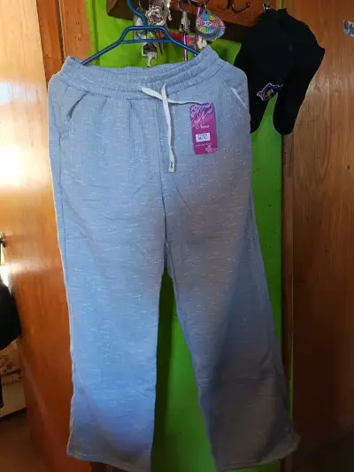 Pantalones de lanilla con polar - miniatura 1