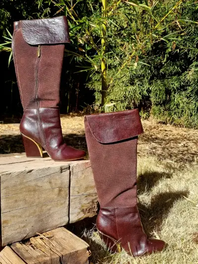 Botas Luz Da Lua By Mingo T.38 Como Nuevas - miniatura 1
