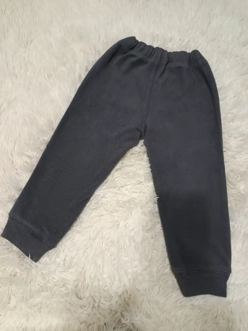 Pantalones de polar para niño gris Talla 2 - 6