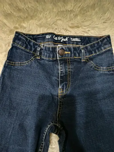 Jeans azul oscuro Cat & Jack Talla 14 Niña - miniatura 4