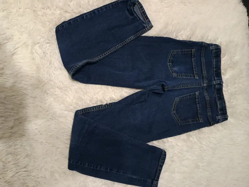 Jeans azul oscuro Cat & Jack Talla 14 Niña - 5