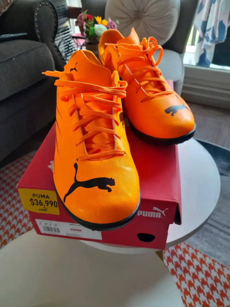 Zapatillas deportivas Puma naranjas - 3
