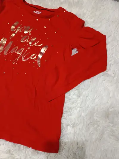 Polera manga larga niña Talla 10 - miniatura 3