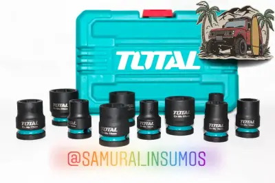 Kit 10 En 1 -Acero Chromo-Molibdeno 1/2 Impacto - miniatura 1