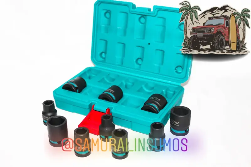 Kit 10 En 1 -Acero Chromo-Molibdeno 1/2 Impacto - 5