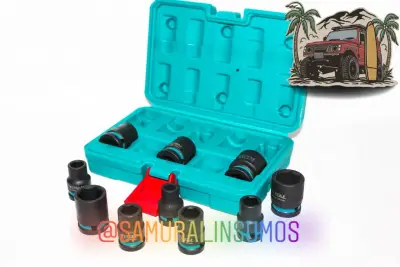 Kit 10 En 1 -Acero Chromo-Molibdeno 1/2 Impacto - miniatura 5