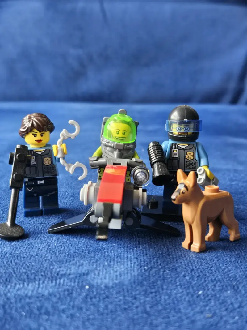 Set de figuras LEGO de policía - 1