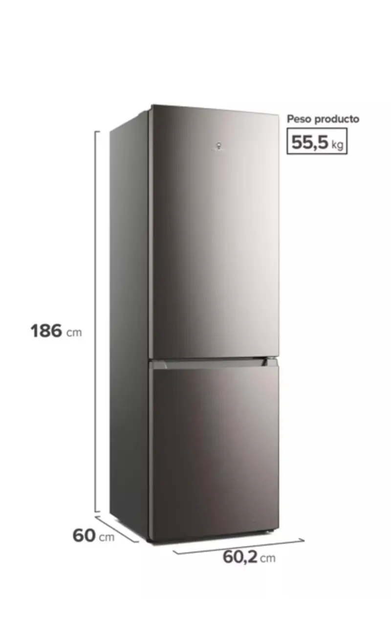 Refrigerador Mademsa Bottom Freezer MI60S Nuevo - 5
