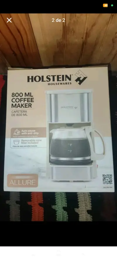 Cafetera Holstein Housewares 800 ml - miniatura 1