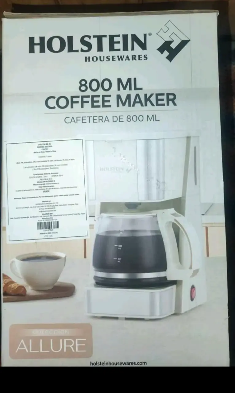 Cafetera Holstein Housewares 800 ml - 2