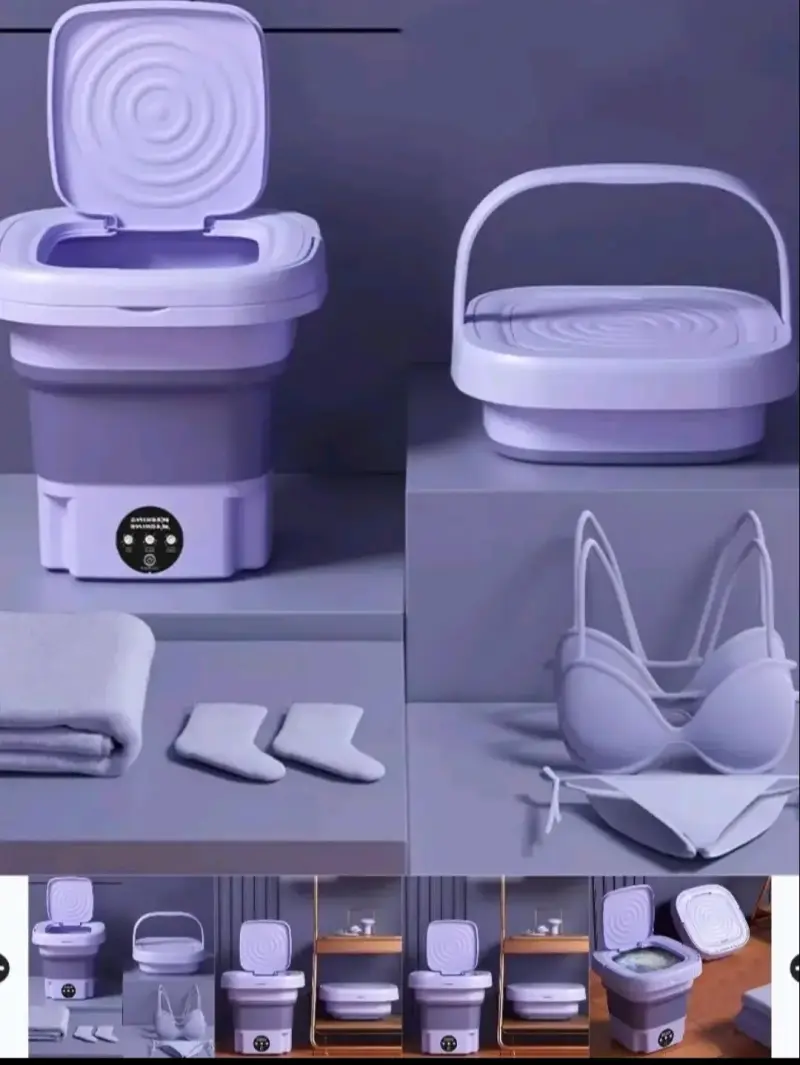 Mini Lavadora portátil plegable 9 litros - 2