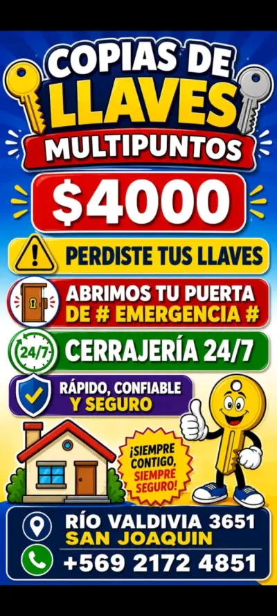 Servicio de copias de llaves multipuntos - miniatura 1