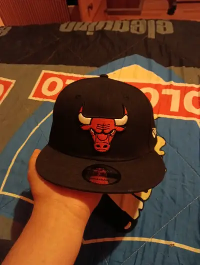 Gorra snapback Chicago Bulls negra - miniatura 1