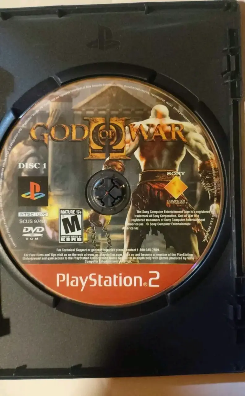God of War II PS2 Original NTSC-U/C + Ratchet & Cl - 5