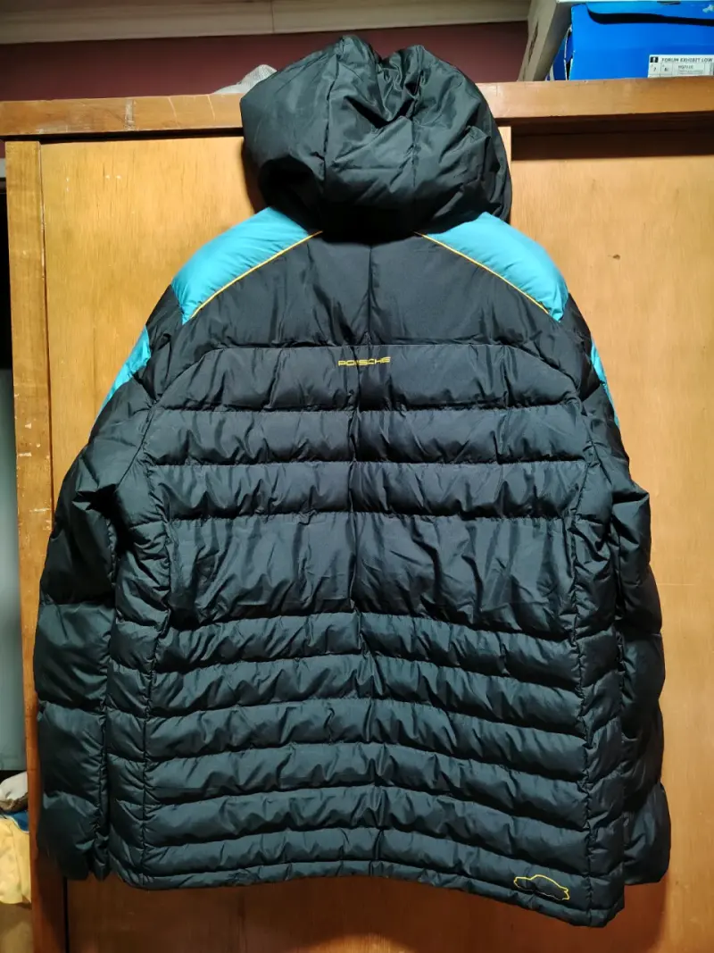 Chaqueta Puma Porsche Turbo negra y azul - 2