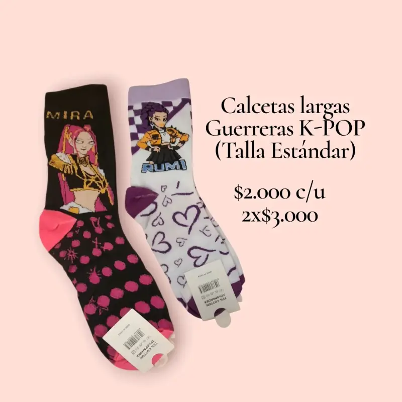 Calcetas largas Guerreras K-POP
