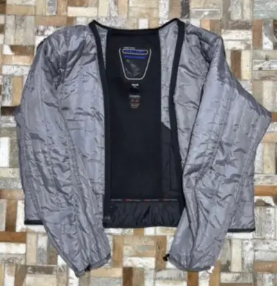 Chaqueta de moto Richa negra y amarilla - miniatura 4