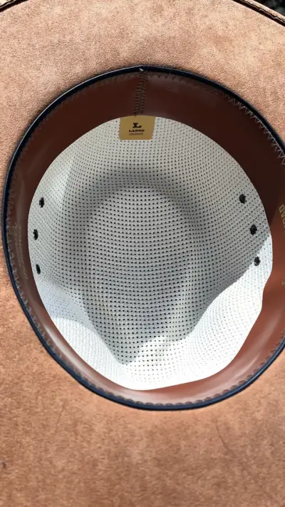 Sombrero vaquero de fieltro marrón - miniatura 5