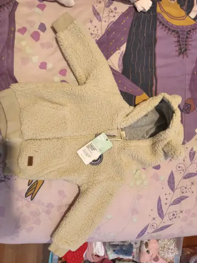 Chaqueta de bebé con capucha y orejas - miniatura 2