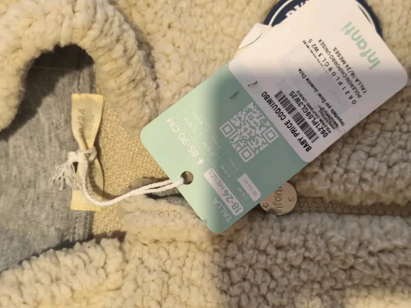 Chaqueta de bebé con capucha y orejas - 4
