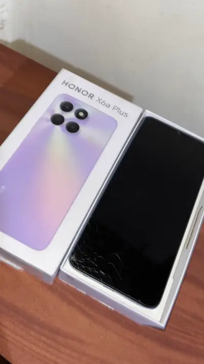 Smartphone Honor X6a Plus con pantalla rota - miniatura 1