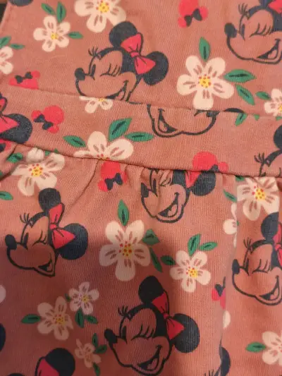 Vestido infantil Minnie Mouse floral - miniatura 3