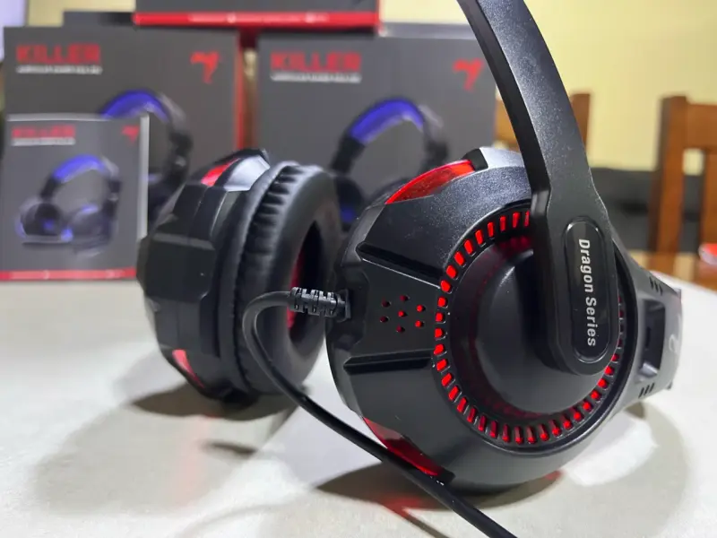 Auriculares gamer Killer KGA-345 con micrófono - 3