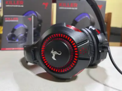 Auriculares gamer Killer KGA-345 con micrófono - miniatura 4