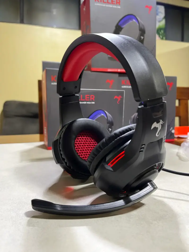 Auriculares gamer Killer KGA-345 con micrófono - 5