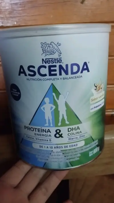 Nestlé Ascenda Sabor Vainilla 800g - miniatura 1