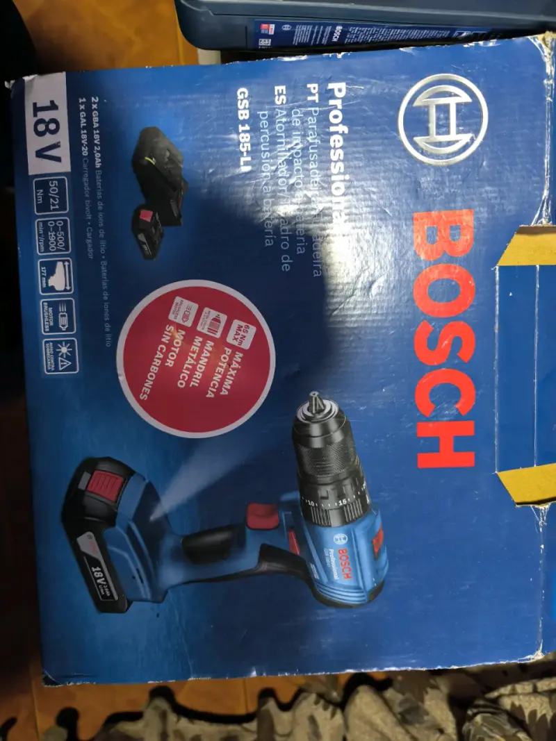 Taladro inalámbrico Bosch GSB 18V-50 - 4