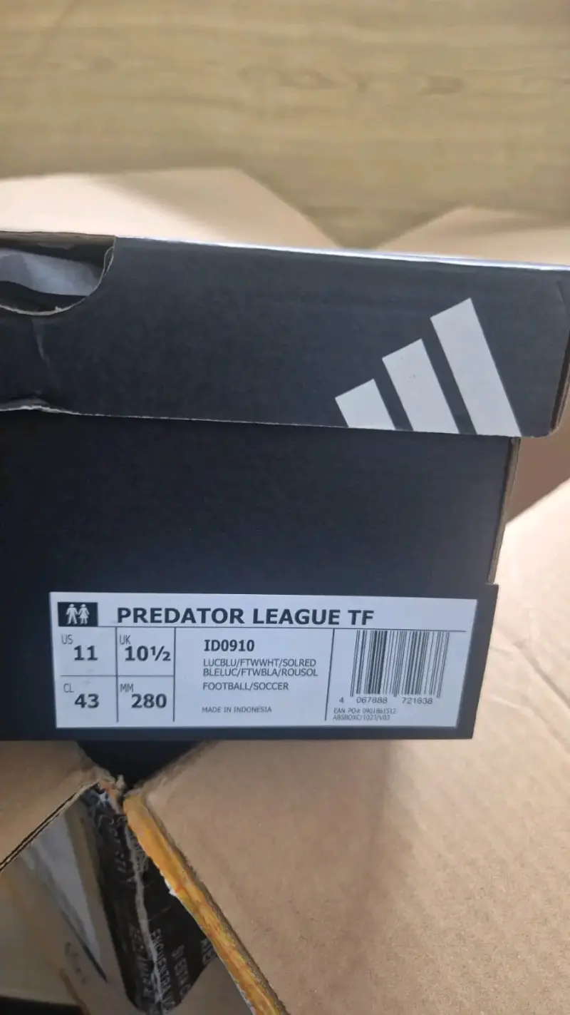Zapatillas de fútbol Adidas Predator azules - 5