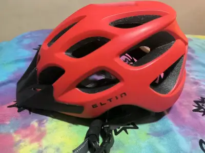Casco de bicicleta Eltin rojo - miniatura 1