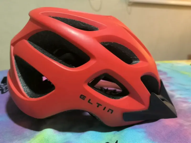 Casco de bicicleta Eltin rojo - 4