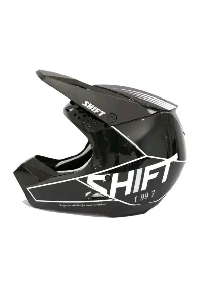 Casco de motocross Shift negro - miniatura 1