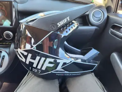 Casco de motocross Shift negro - miniatura 4