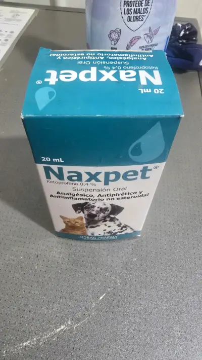 Naxpet Suspensión Oral para Mascotas 20 mL - miniatura 1