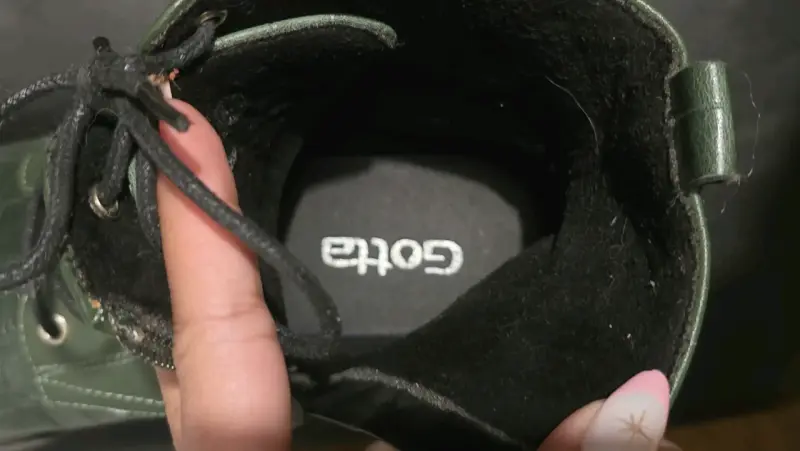 Botines gotta nuevos 36 verdes hebillas y tachas - 5