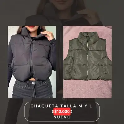 Chaqueta acolchado negro talla M y L - miniatura 1