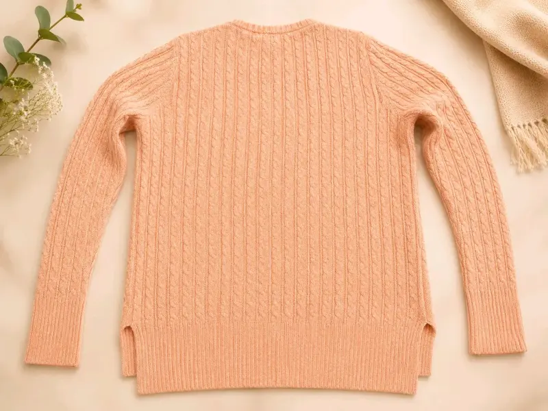 Suéter de lana rosa Index Basics - 2