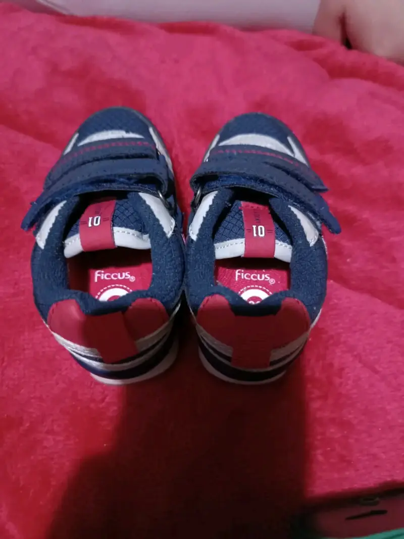 Zapatillas deportivas para niño azul y blanco - 2