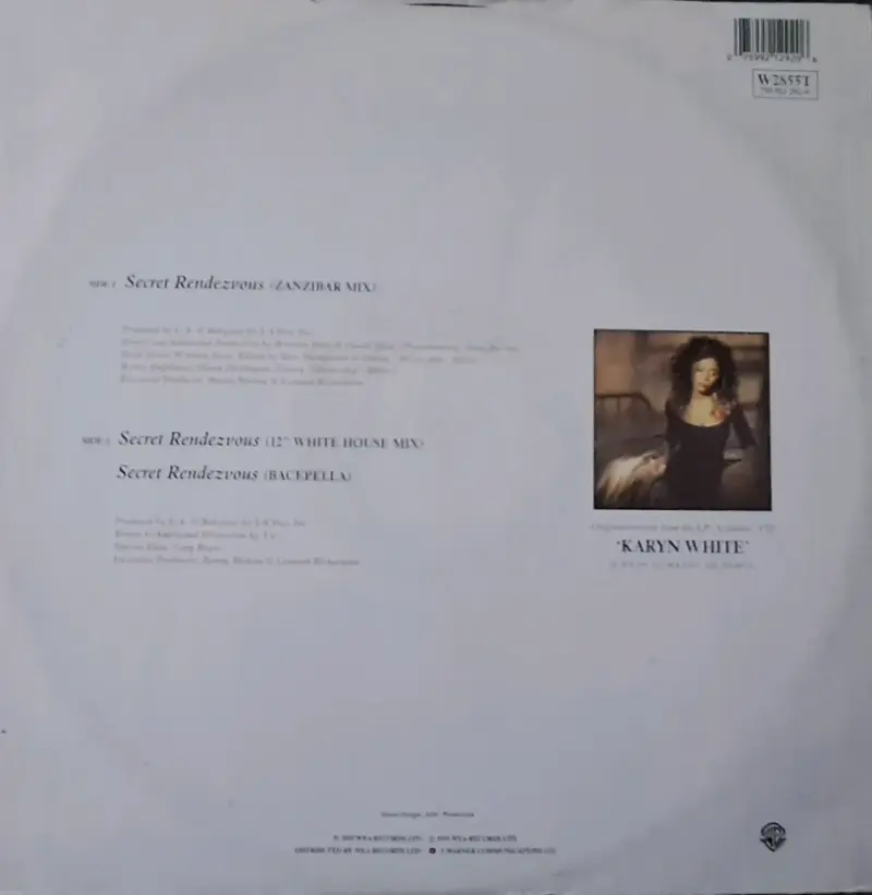 Vinilo Karyn White Secret Rendezvous Remixes - 2