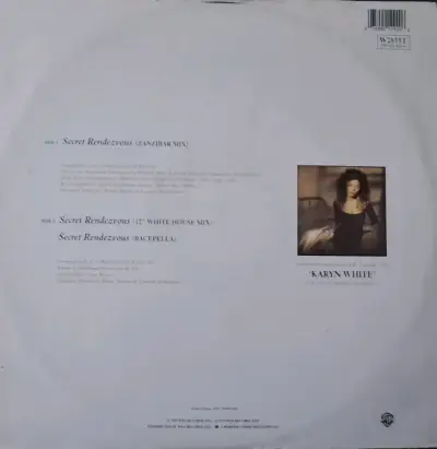 Vinilo Karyn White Secret Rendezvous Remixes - miniatura 2