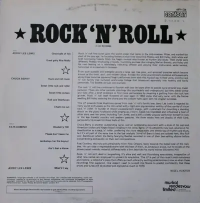 Vinilo Rock 'N' Roll con Fats Domino y Chuck Berry - miniatura 2
