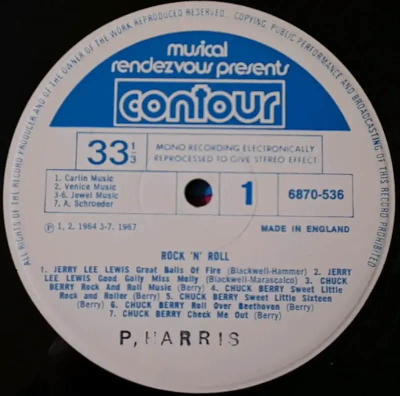 Vinilo Rock 'N' Roll con Fats Domino y Chuck Berry - 4