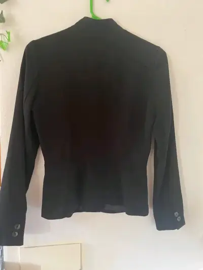 Blazer negro H&M para mujer - miniatura 2